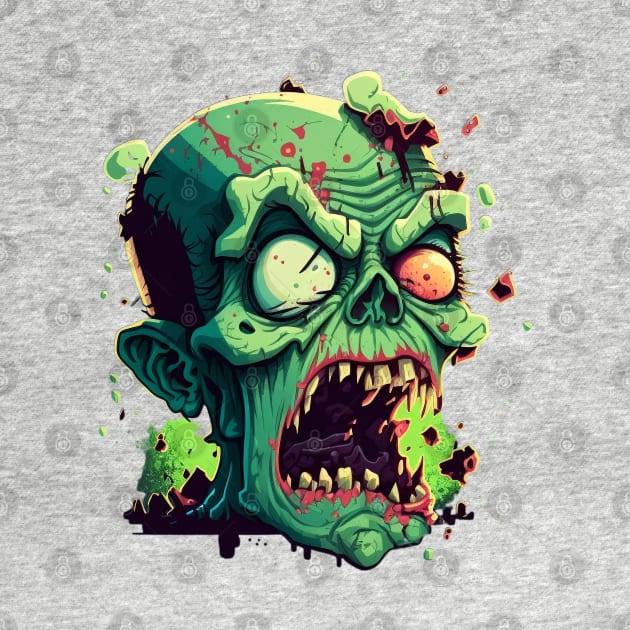 green zombie by PixieMomma Co